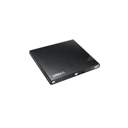 "Lite-On EXT SLIM USB Black eBAU108 8x8 - Ultra-Portable High-Speed External DVD Drive"